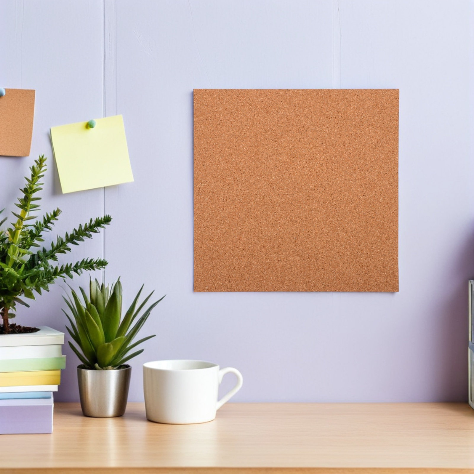 Bulletin Board Cork - 5Sheets Cork Board Wall Sheets DIY