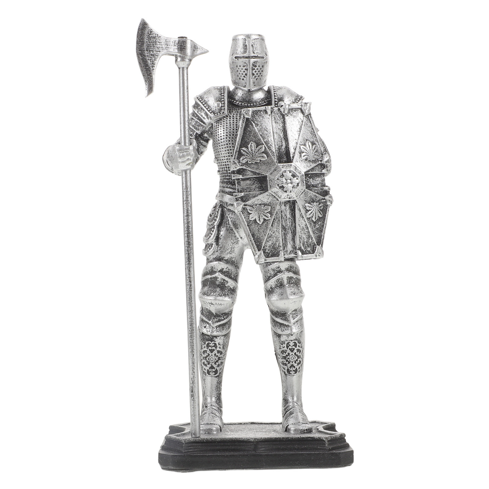 Office Furniture Loft - Medieval Knight Statue with Shield Guardian