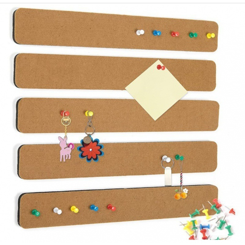 Bulletin Board Cork - 3pcs Felt Cork Board for Walls