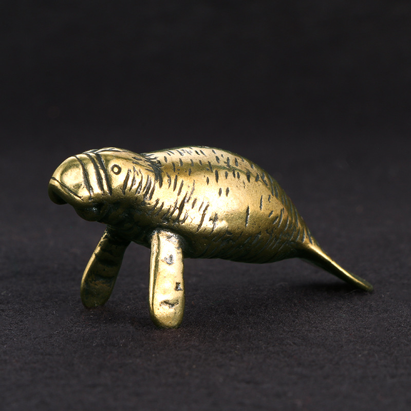 Brass Florida Manatee Decorati - Office Furniture Loft 评论和价格