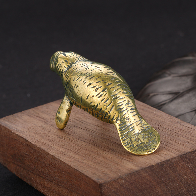 Brass Florida Manatee Decorati - Office Furniture Loft 评论和价格