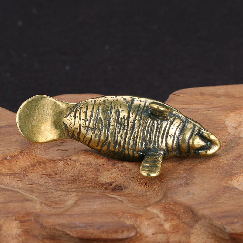 Brass Florida Manatee Decorati - Office Furniture Loft 评论和价格