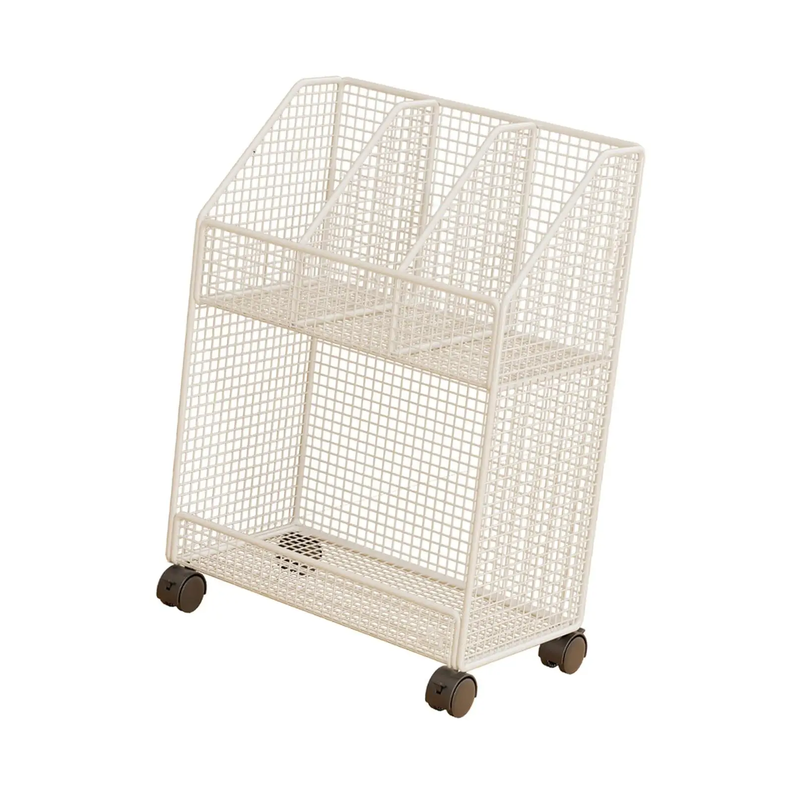Mobile Rolling Book Cart with  - Book Cart Rolling 评论和价格
