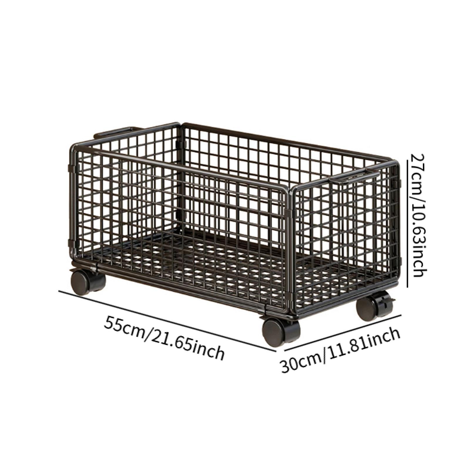 Under Desk Storage Cart Mesh R - Book Cart Rolling 评论和价格