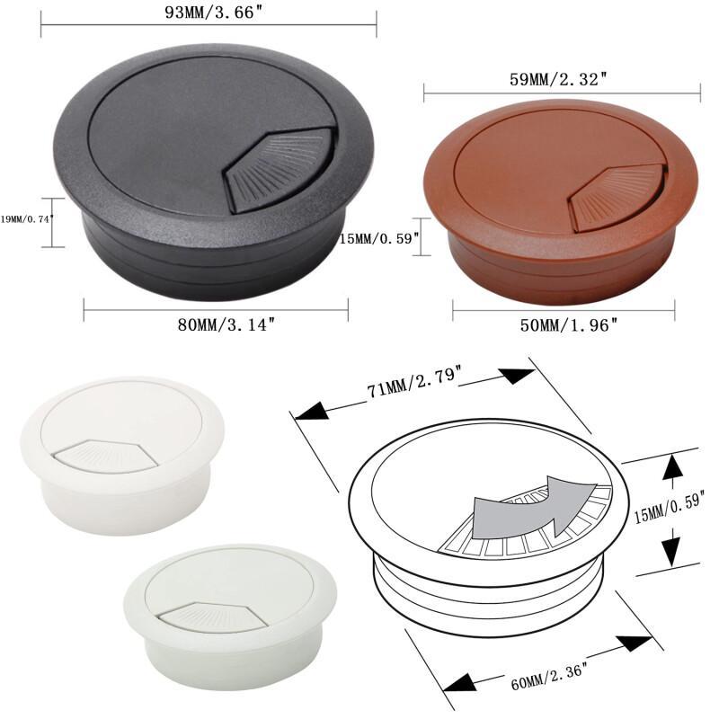 1Pcs Cable Hole Cover Cord Gro - Office Furniture Loft 评论和价格