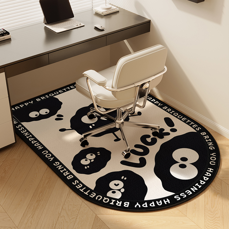 VIKAMA Children's Room Coal Ba - Chair Mat Hard Floor 评论和价格