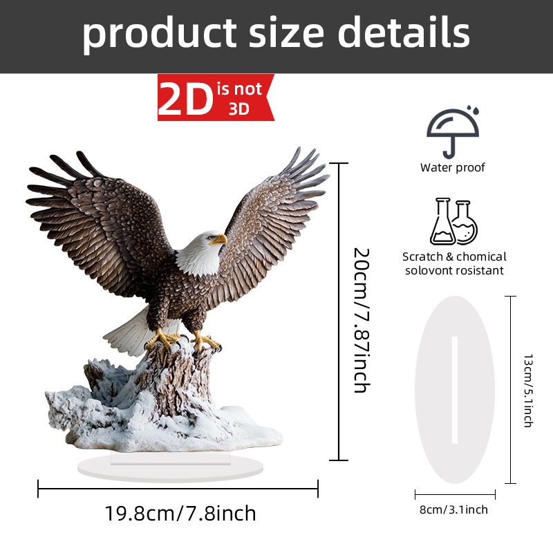 2D 1PCS Eagle Career Takes Off - Office Furniture Loft 评论和价格