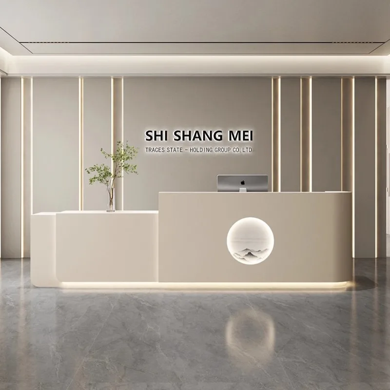 Nordic Cream Style Reception D - Office Furniture Company 评论和价格