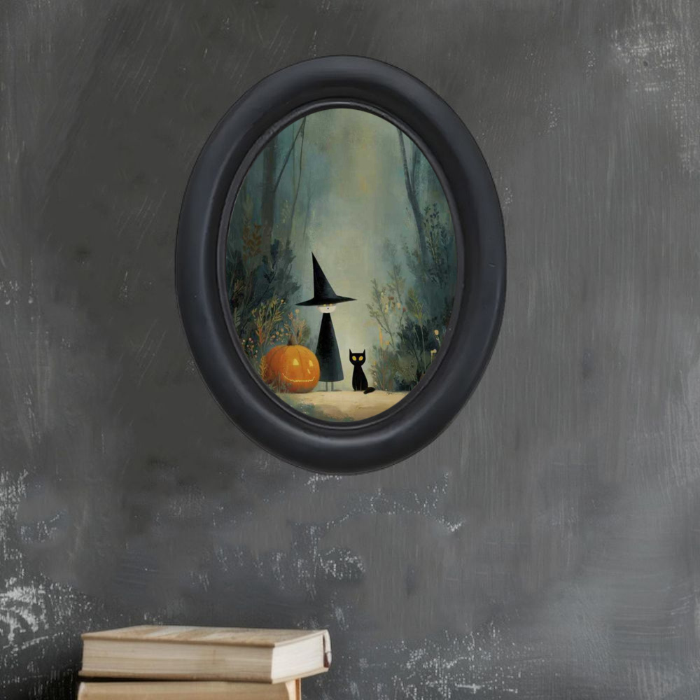 A 3D Vintage Halloween Witch a - Office Furniture Design 评论和价格
