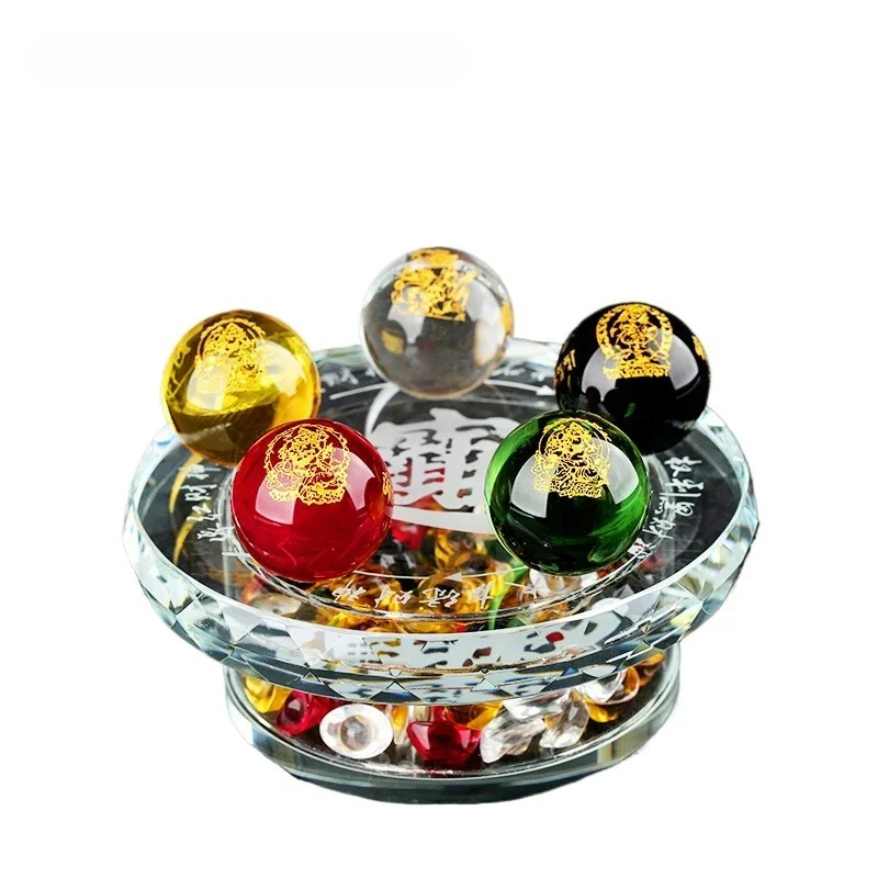 1PCS  Glass Five Road God of W - Office Furniture Company 评论和价格