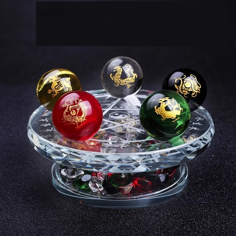 1PCS  Glass Five Road God of W - Office Furniture Company 评论和价格