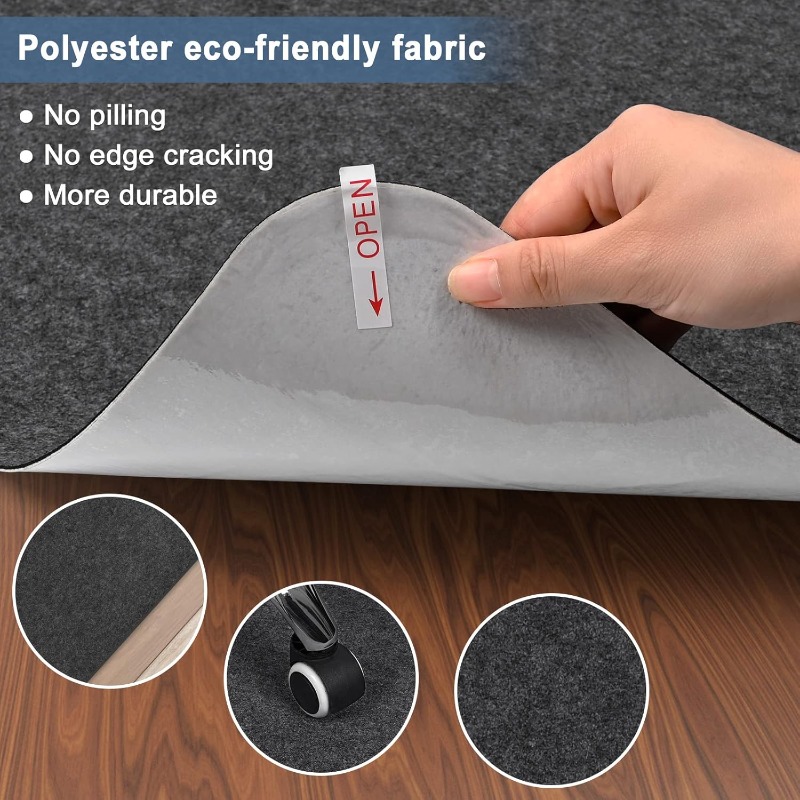 Large Anti-Slip Office Chair M - Chair Mat Hard Floor 评论和价格