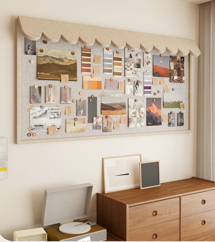 1pcs Stereoscopic eaves, felt  - Bulletin Board Cork 评论和价格