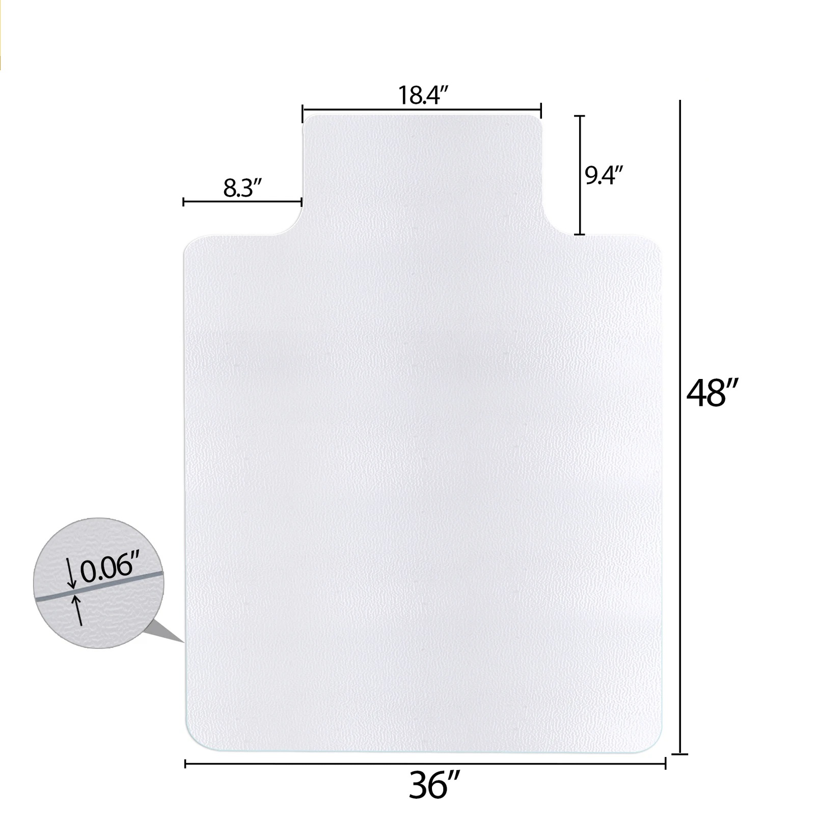 Chair Mat for Hard Floors 48'' - Chair Mat Hard Floor 评论和价格