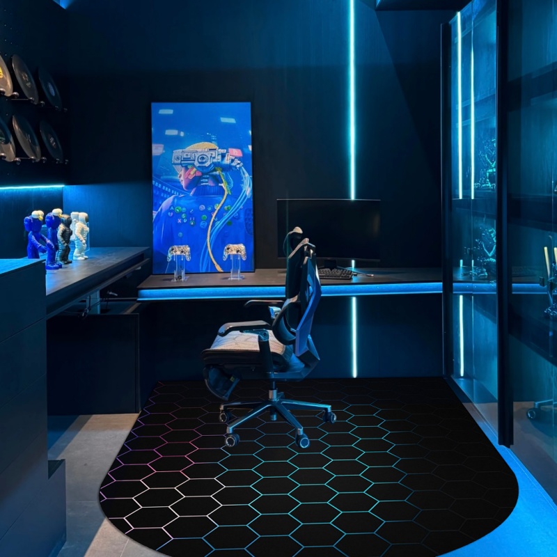 E-Sports Floor Mat Anti Slip S - Chair Mat Hard Floor 评论和价格