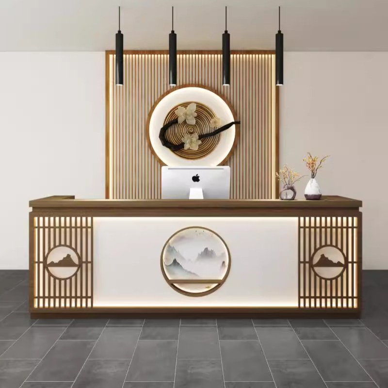 Simple Classic Reception Desk  - Office Furniture Usa 评论和价格