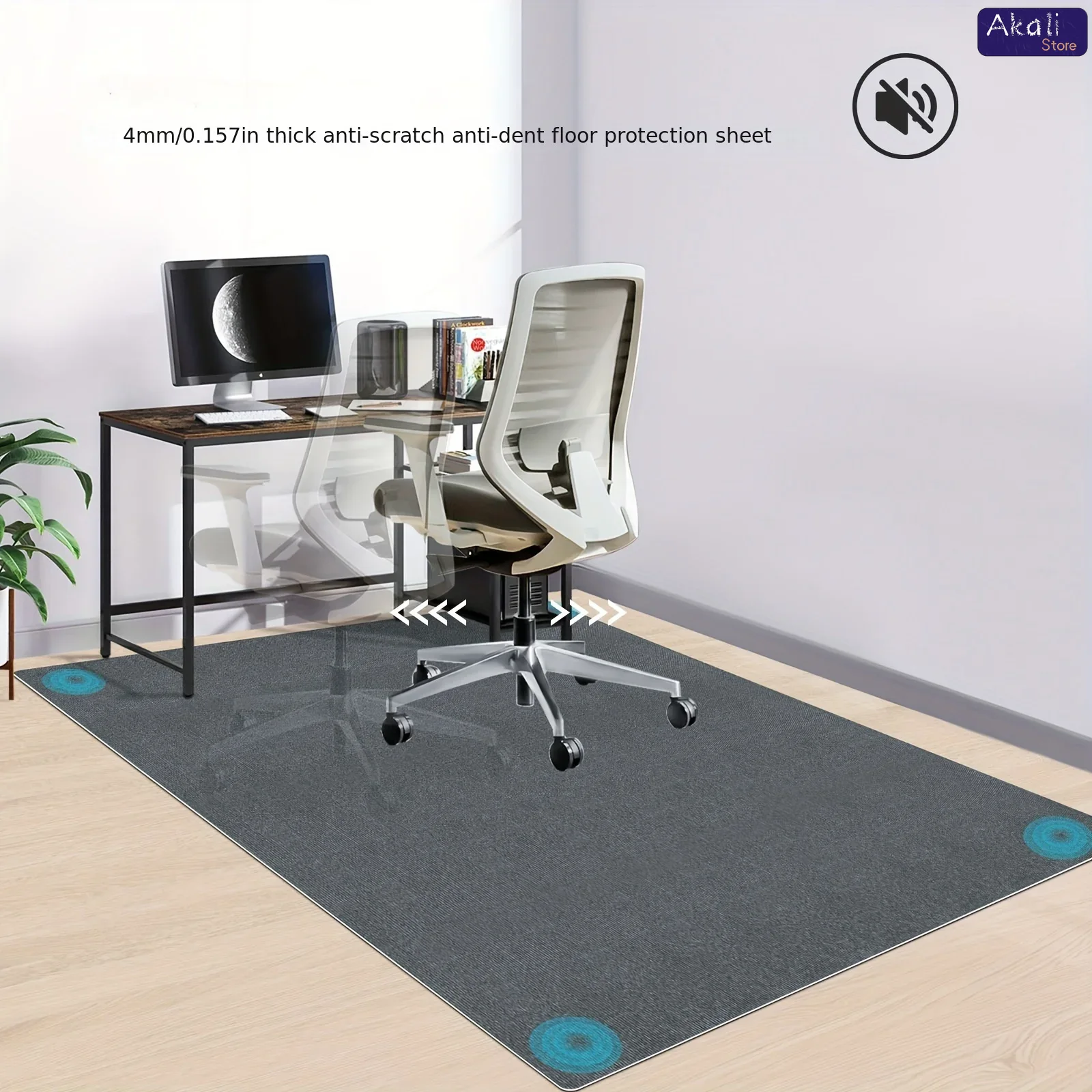 Large Size Office Chair Mat An - Chair Mat Hard Floor 评论和价格
