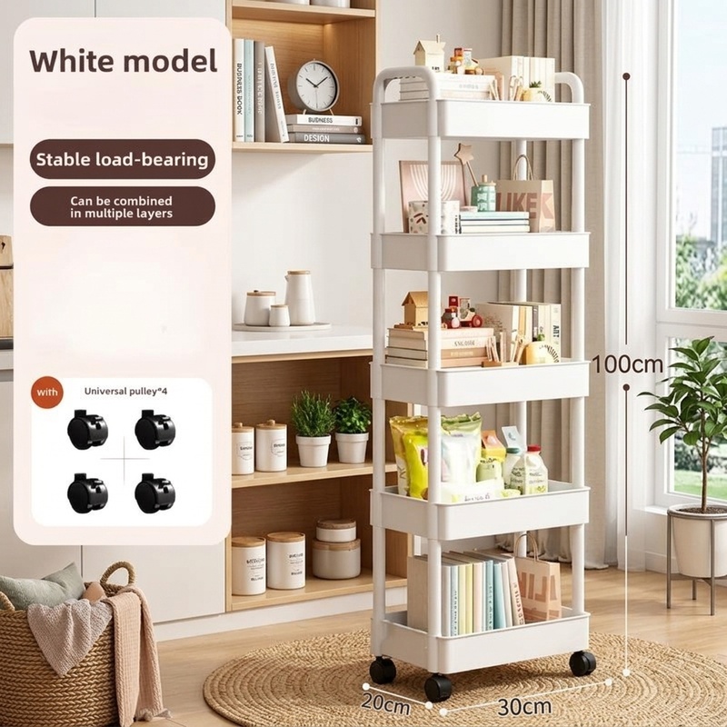 Rolling Storage Cart with Open - Book Cart Rolling 评论和价格