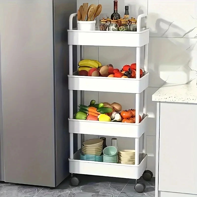 Rolling Storage Cart with Open - Book Cart Rolling 评论和价格