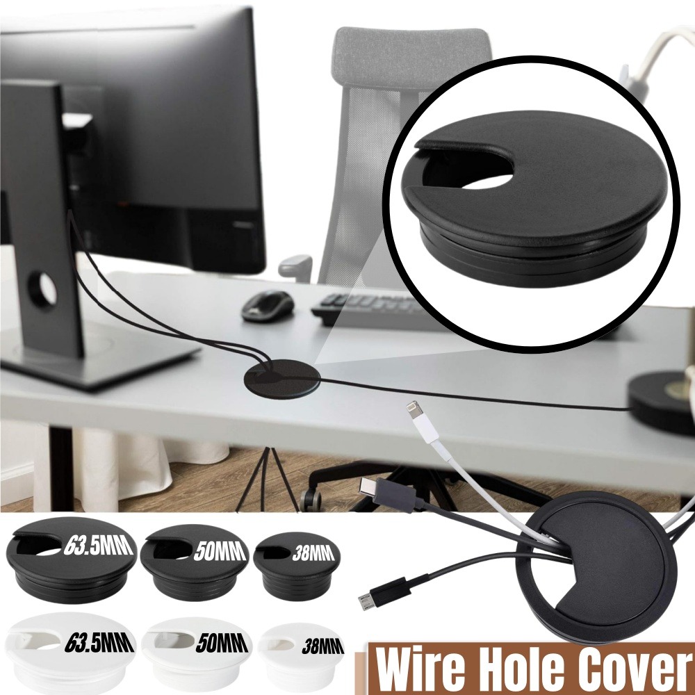 Plastic Wire Hole Cover 1.5/2/ - Office Furniture Loft 评论和价格