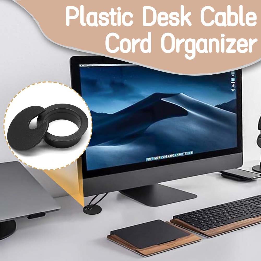 Plastic Wire Hole Cover 1.5/2/ - Office Furniture Loft 评论和价格