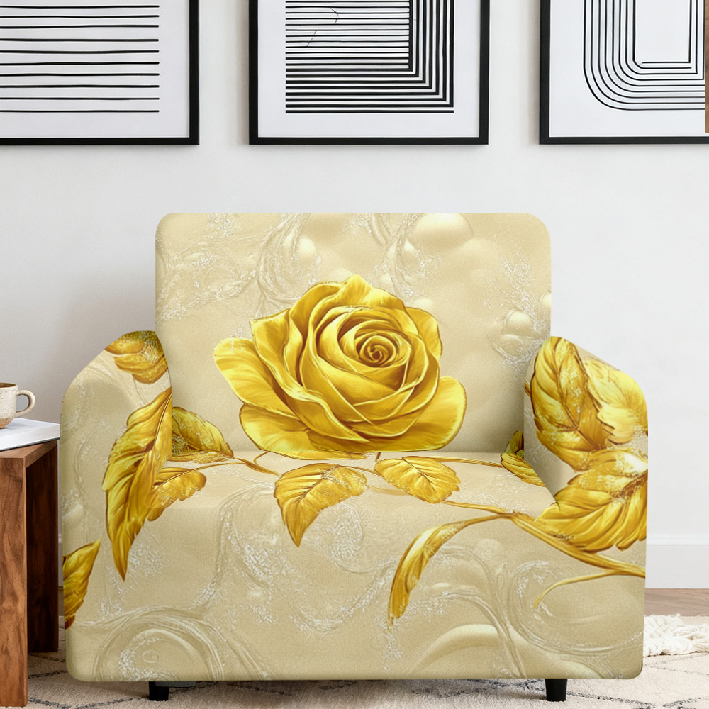 1pc Opulent Golden Rose Leaf P - Office Furniture Removal 评论和价格