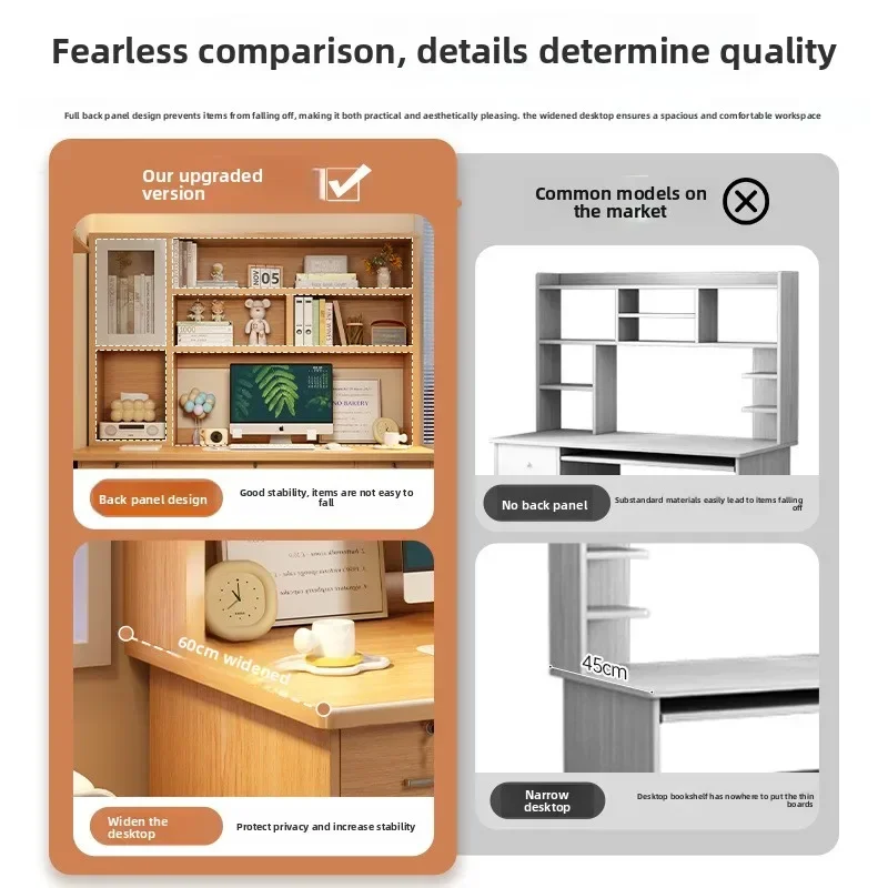 Modern Desk Desktop Computer D - Office Furniture Credenza 评论和价格