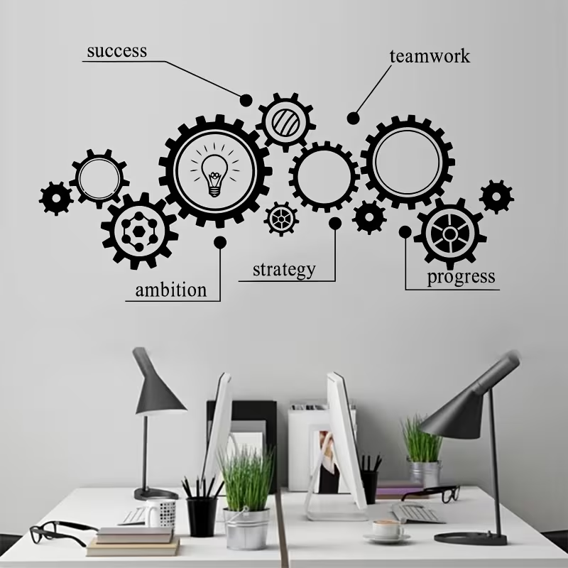 Removable Wall Sticker with Ge - Office Furniture Removal 评论和价格