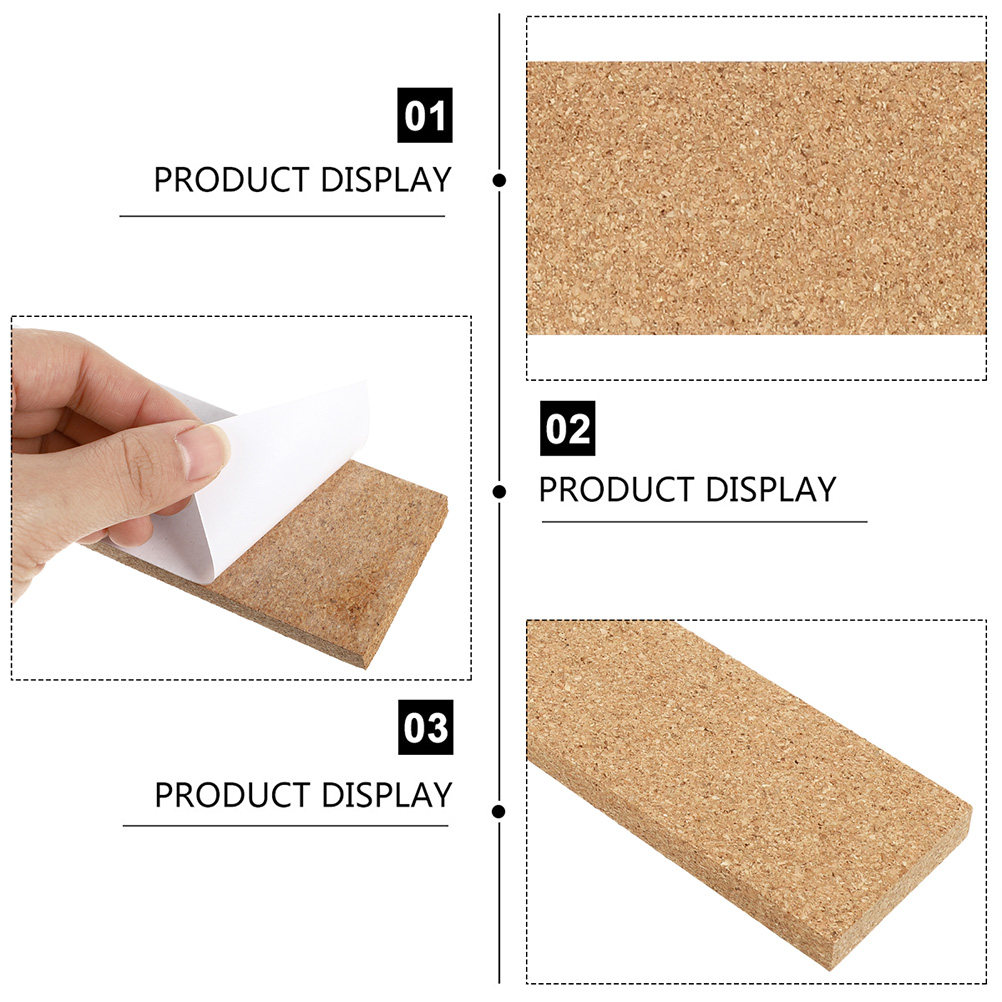 4Pcs Cork Board Strips Brown N - Bulletin Board Cork 评论和价格