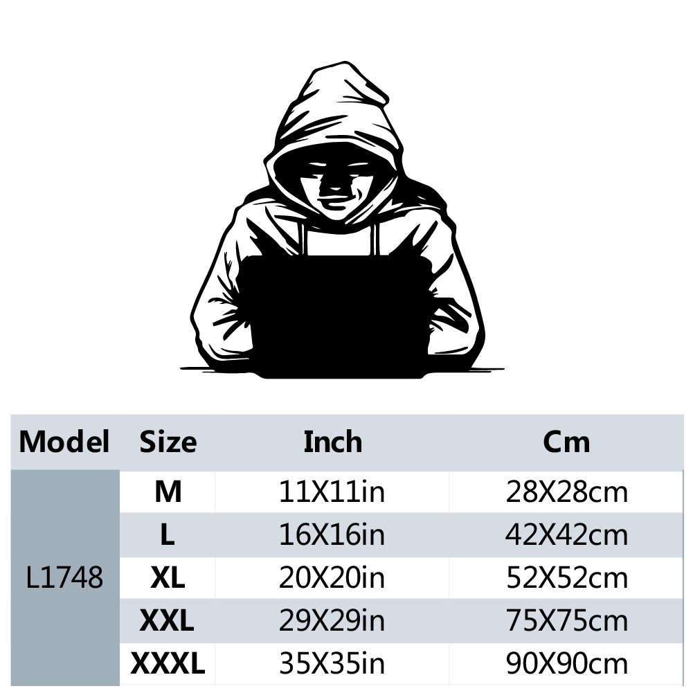 Vinyl Wall Decal Hacker Comput - Office Furniture Removal 评论和价格
