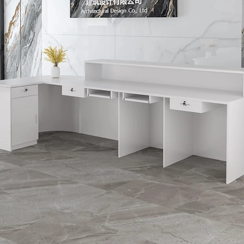 Storage Luxury Reception Desk  - Office Furniture Usa 评论和价格