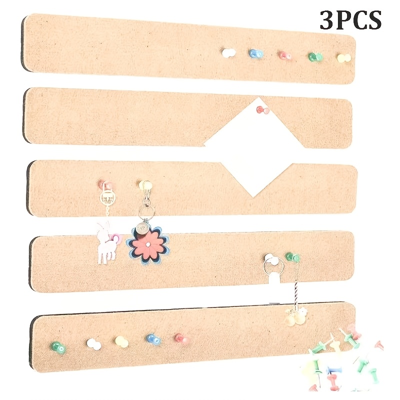 3pcs Felt Cork Board for Walls - Bulletin Board Cork 评论和价格