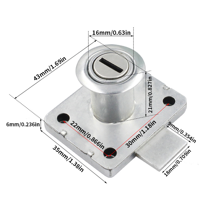 2 Sets of Furniture Locks, Off - Office Furniture Credenza 评论和价格